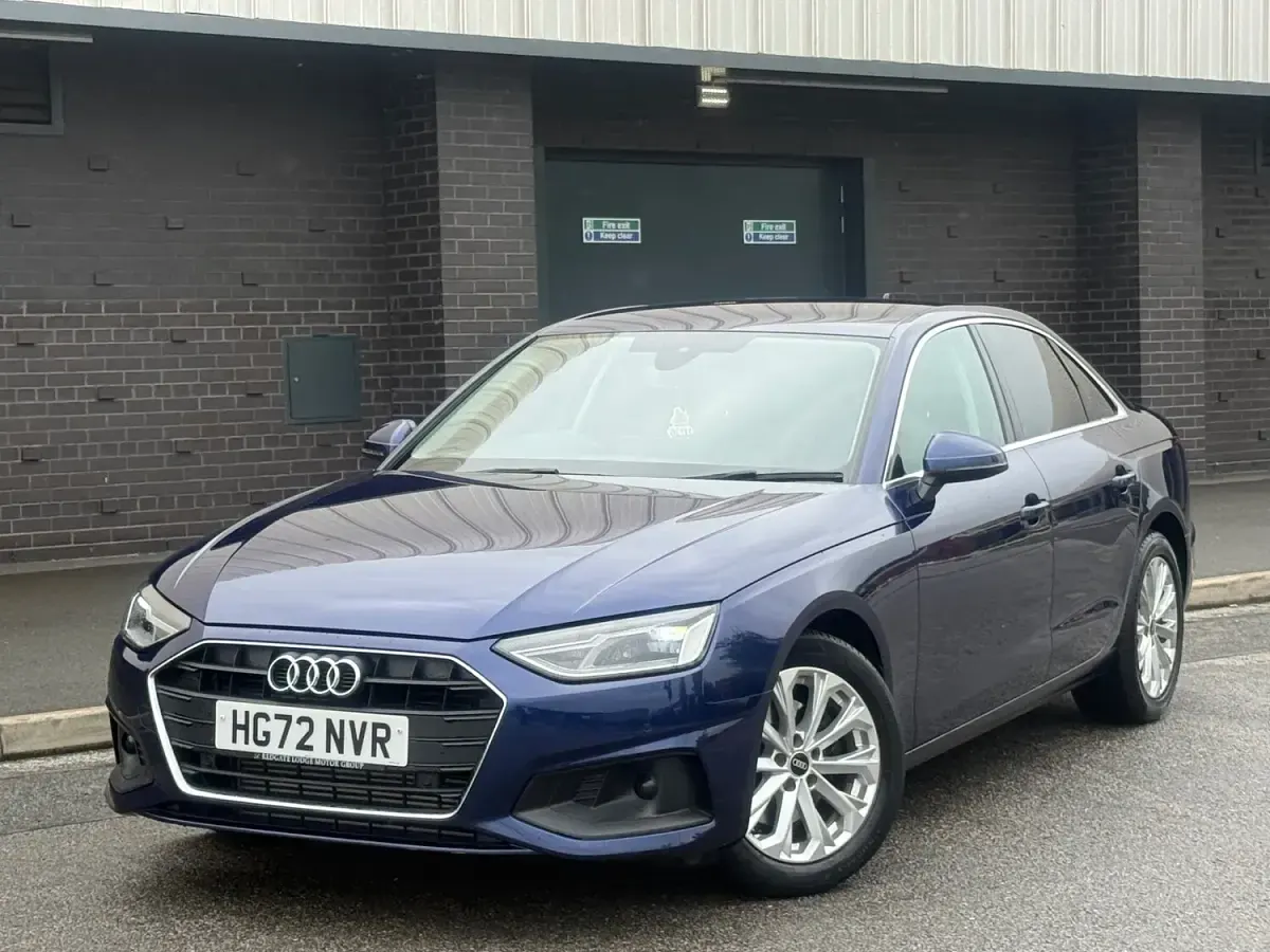 Used Audi A4 2022 Blue Sedan