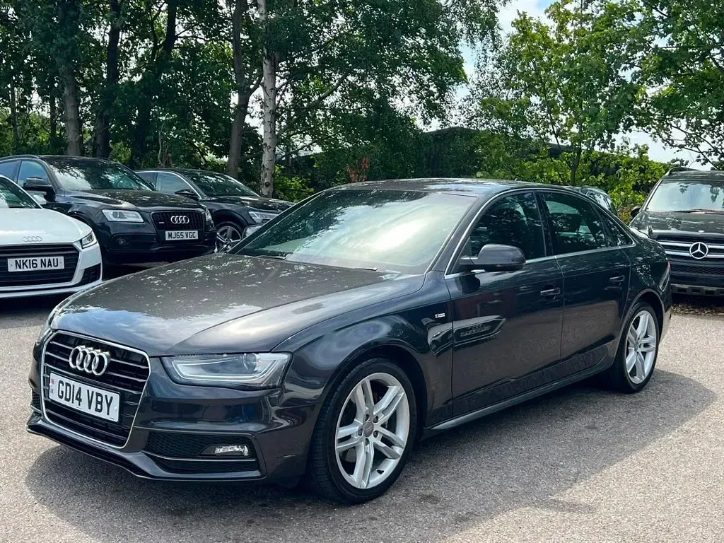 Used Audi A4 S-Line 2014 Grey Sedan