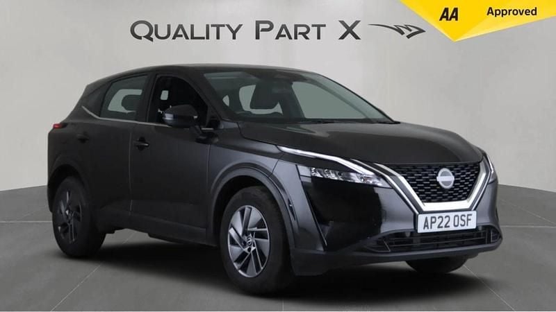 Black Used 2022 Nissan Qashqai Acenta Premium SUV | £12,149 (Super price) - Image 1/3
