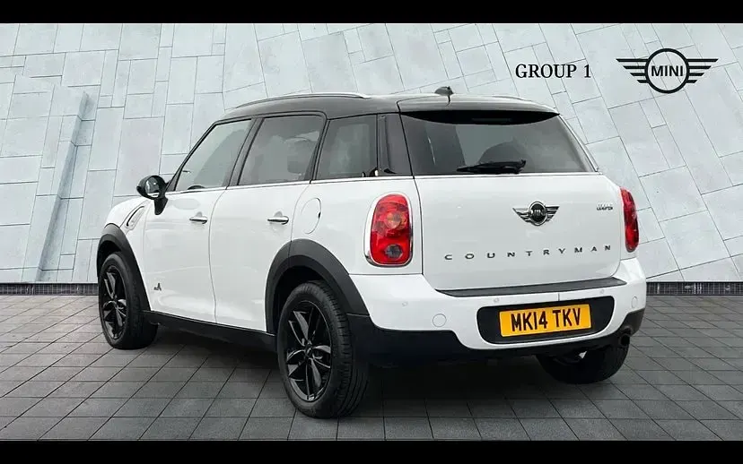 Used Mini Cooper Countryman Chili 122 HP (89 kW) 2014 Light white SUV