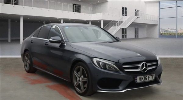 Grey Used 2015 Mercedes C220 AMG line Sedan | £10,000 (A bit pricey) - Image 1/1