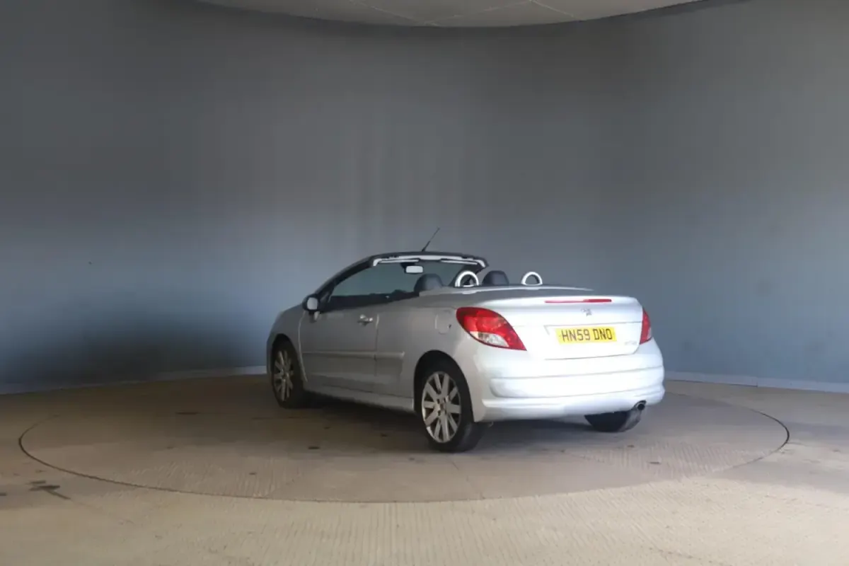 Used Peugeot 207 GTi 2009 Silver Cabriolet