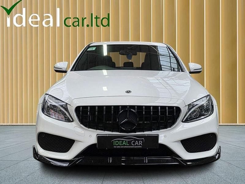 Used Mercedes C250 AMG line 2017 White Sedan