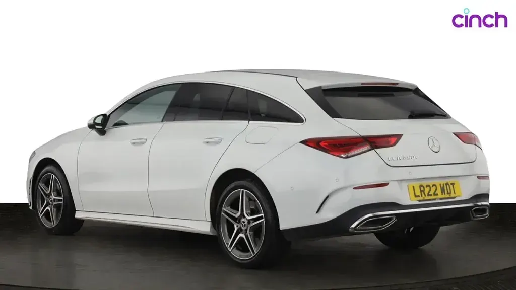 Used Mercedes CLA250 AMG Line Premium Plus 2022 White Coupe