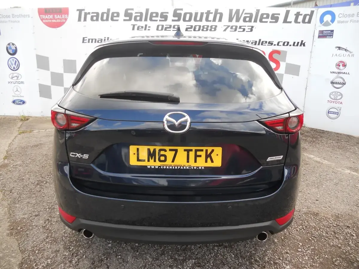 Used Mazda CX-5 Inclusive 150 HP (110 kW) 2017 Blue SUV