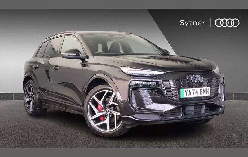 Black Used 2024 Audi Q6 e-tron Performance SUV | £61,500 - Image 1/4