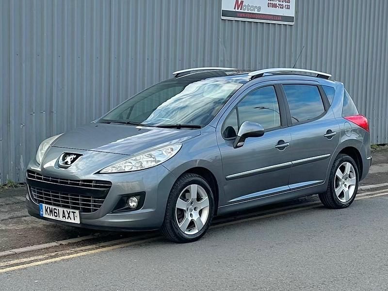 Used Peugeot 207 Allure 92 HP (67 kW) 2011 Iron grey Estate
