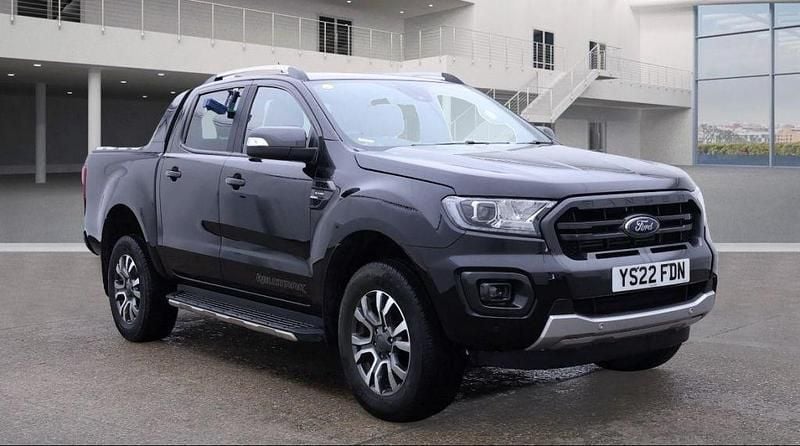 Black Used 2022 Ford Ranger Wildtrack Pickup | £20,995 (Super price) - Image 1/3
