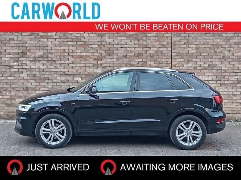 Black Used 2018 Audi Q3 S-Line SUV | £13,700 (Good price) - Image 1/3