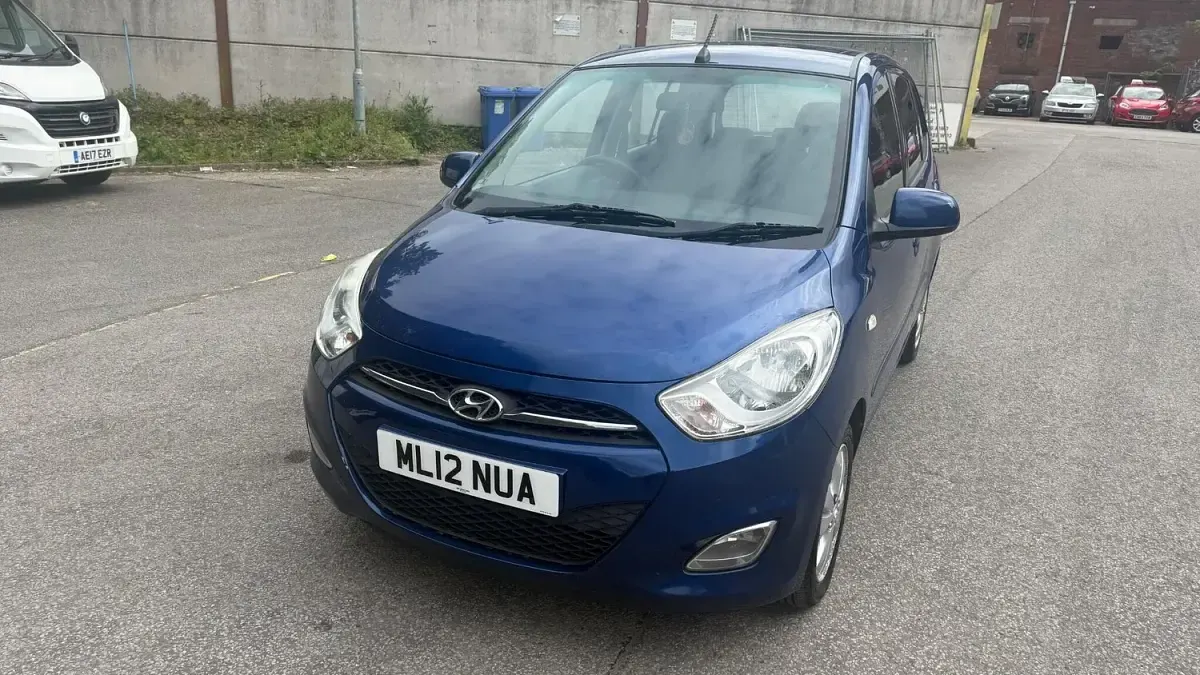 Used Hyundai i10 Active 2012 Blue Hatchback
