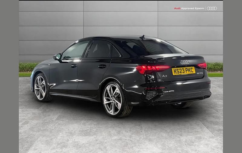 Used Audi A3 Comfort 147 HP (108 kW) 2023 Black Sedan