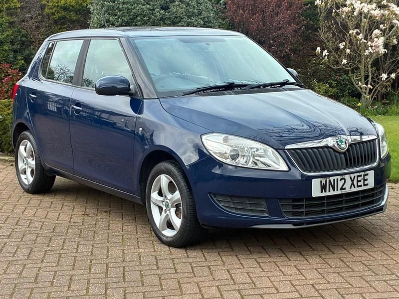 Used Skoda Fabia SE 2012 Blue Hatchback