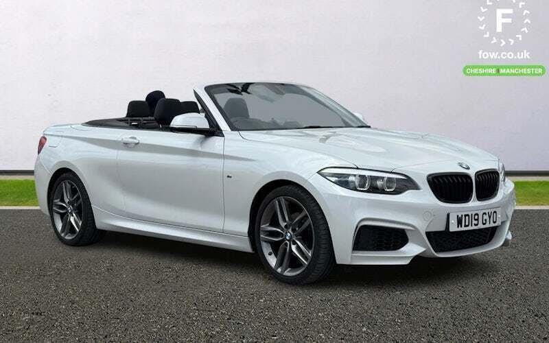 White Used 2019 BMW 218 Comfort Edition Cabriolet | £17,099 (A bit pricey) - Image 1/4