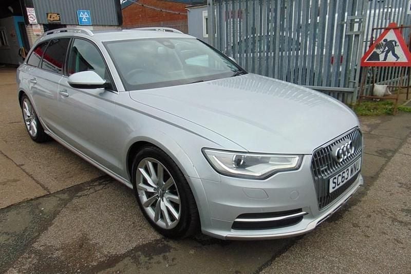 Used Audi A6 Allroad 245 HP (180 kW) 2014 Silver Estate