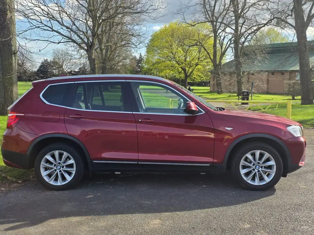 Used BMW X3 184 HP (135 kW) 2011 Red SUV