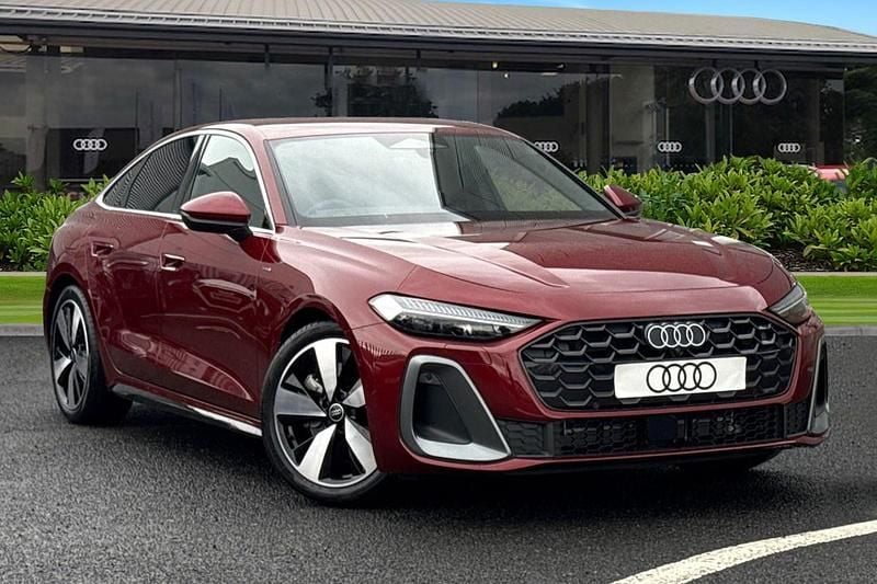 Red New 2025 Audi A5 S-Line Hatchback | £49,424 (Good price) - Image 1/4