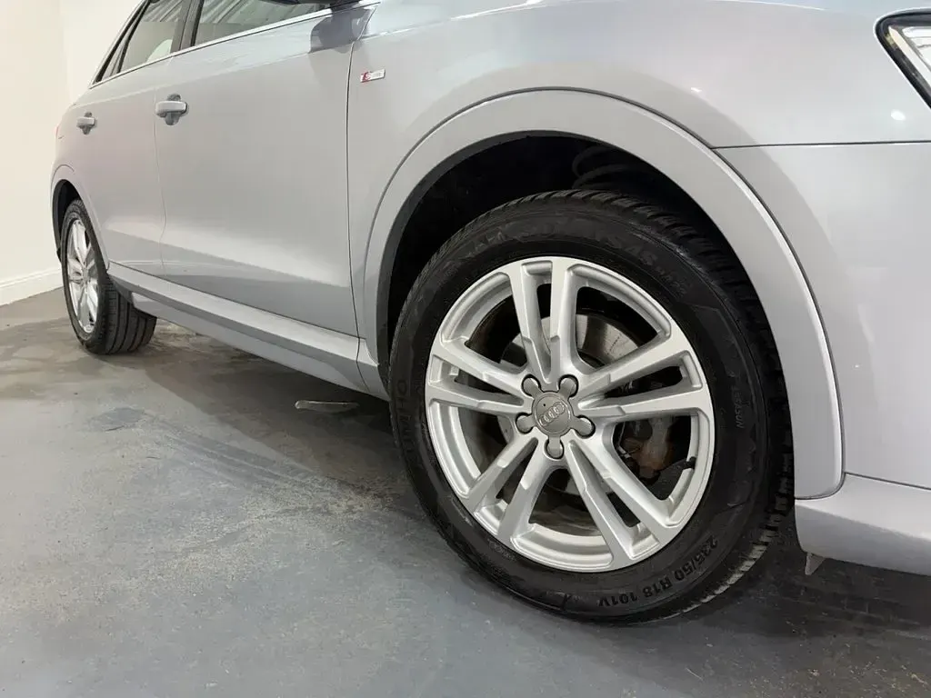Used Audi Q3 S-Line 150 HP (110 kW) 2016 Silver SUV
