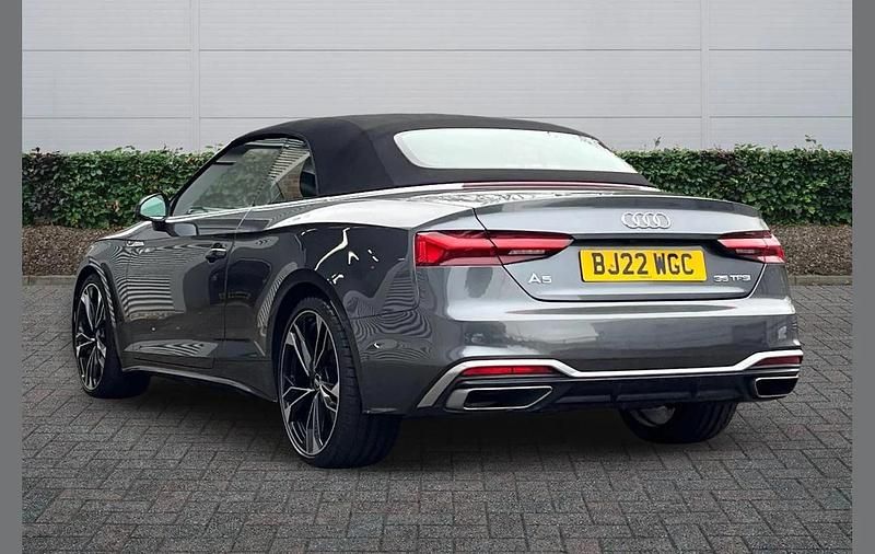 Used Audi A5 Cabriolet Comfort 204 HP (150 kW) 2022 Grey Cabriolet