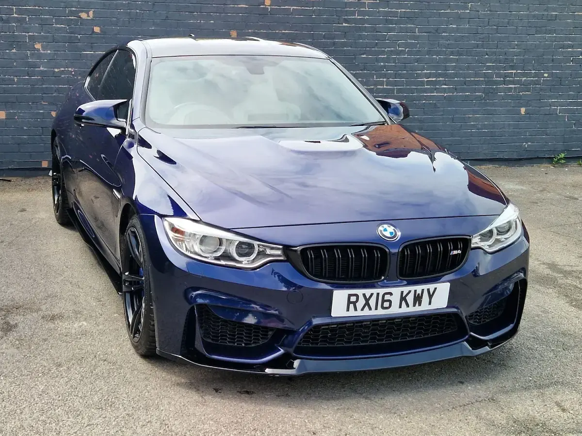 Used BMW M4 Performance 431 HP (317 kW) 2016 Blue Coupe