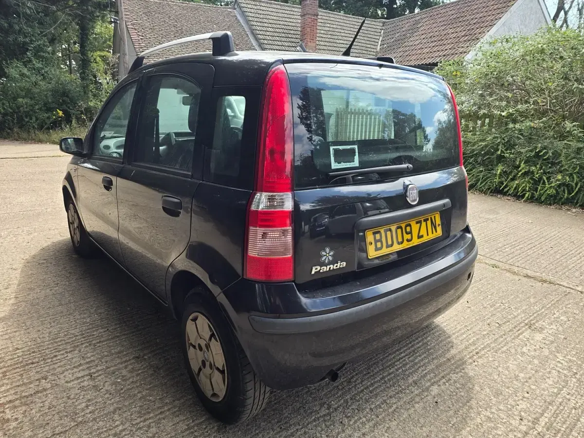 Used Fiat Panda Active 54 HP (39 kW) 2009 Black Hatchback