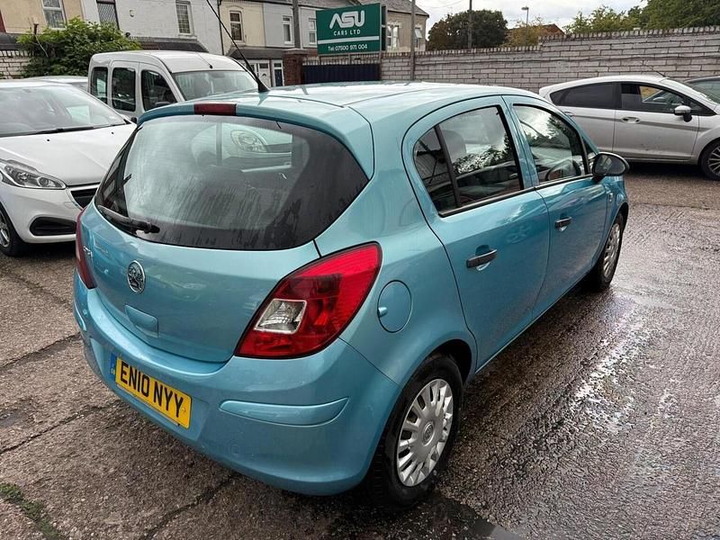 Used Vauxhall Corsa S 64 HP (47 kW) 2010 Blue Hatchback