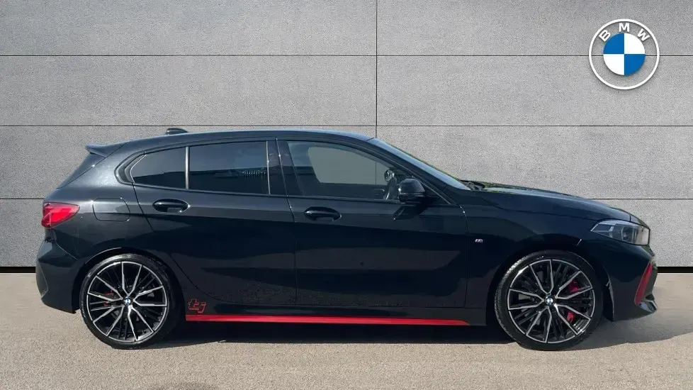 Used BMW 128 M Sport 261 HP (191 kW) 2021 Black Hatchback
