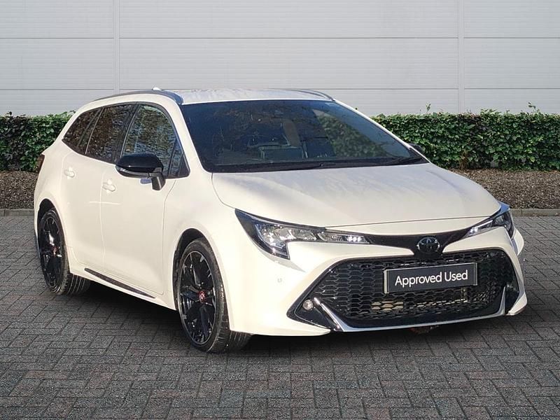 White Used 2022 Toyota Corolla Sport Estate | £23,991 - Image 1/4