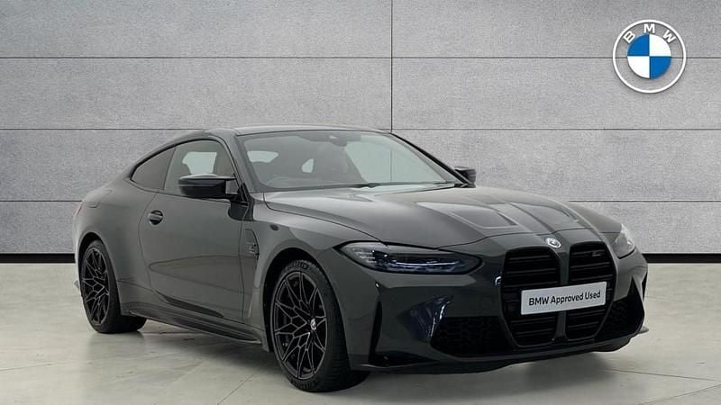 Grey Used 2022 BMW M4 Competition Edition Coupe | £48,990 (Super price) - Image 1/4