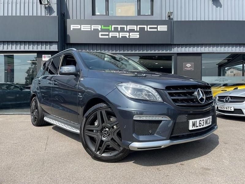 Grey Used 2014 Mercedes ML63 AMG AMG SUV | £25,990 - Image 1/4