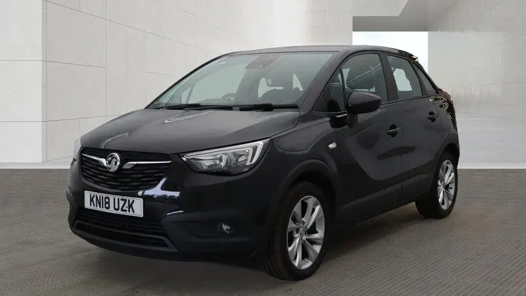 Used Vauxhall Crossland X S 99 HP (72 kW) 2018 Black SUV