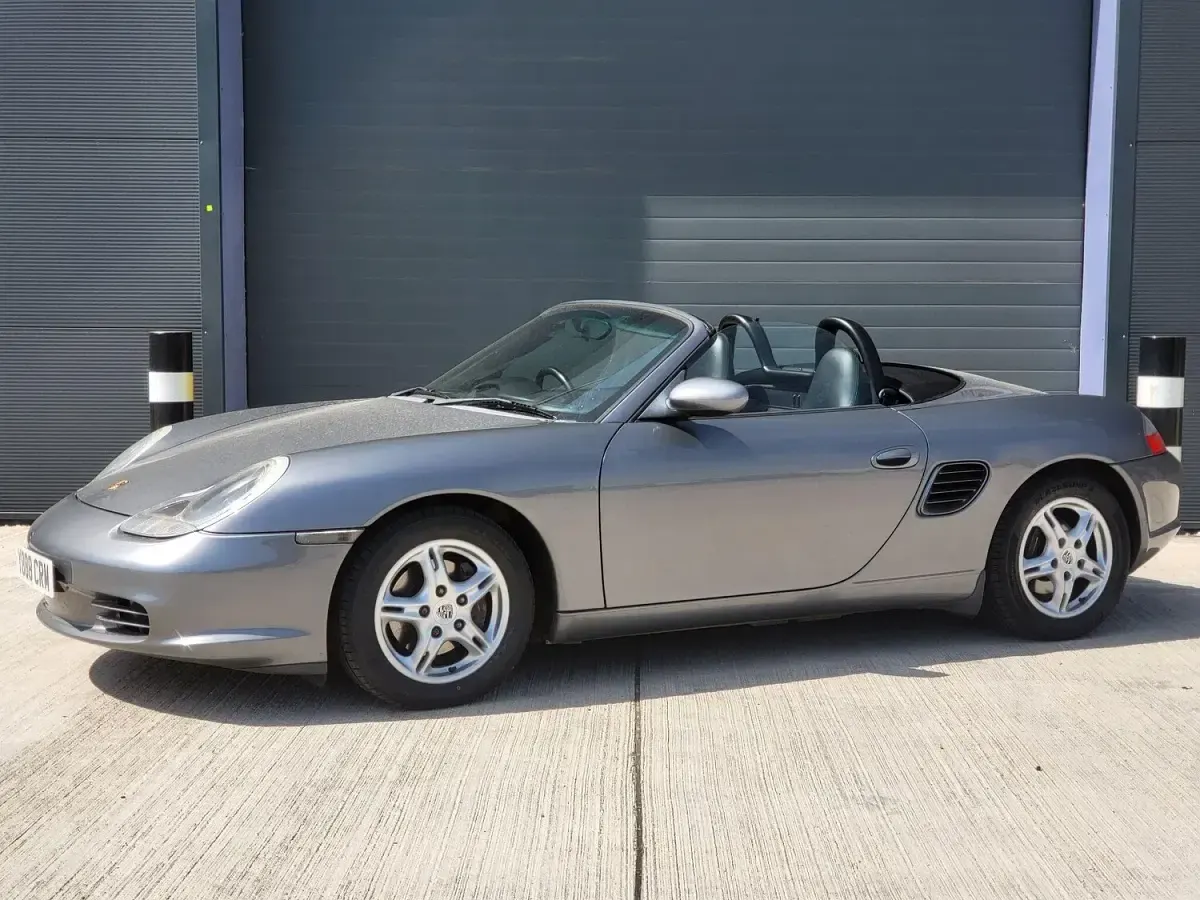 Used Porsche Boxster 228 HP (167 kW) 2004 Grey Cabriolet
