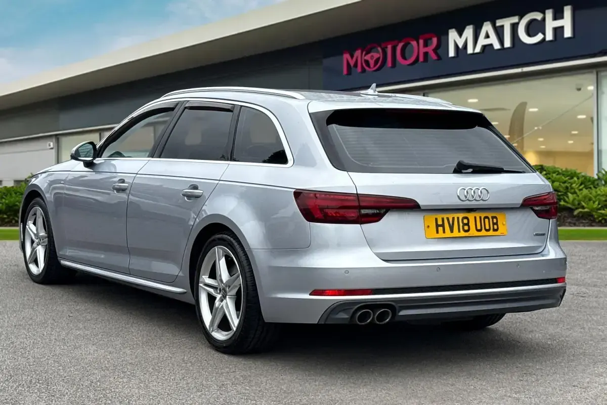 Used Audi A4 S-Line 190 HP (139 kW) 2018 Silver Estate