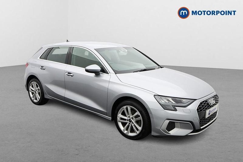 Silver Used 2023 Audi A3 Sport Hatchback | £23,399 (Fair price) - Image 1/4