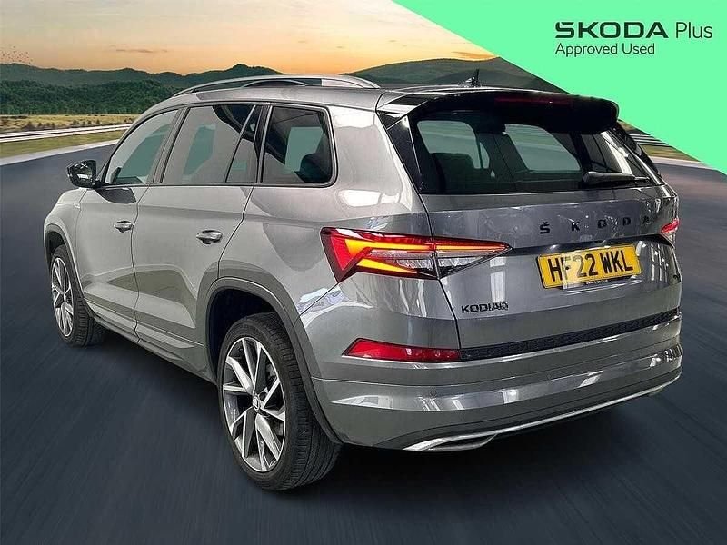 Used Skoda Kodiaq SportLine 110 HP (80 kW) 2022 Graphite grey metallic SUV