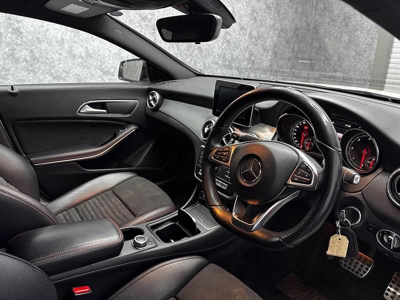 Used Mercedes CLA220 AMG line 2016 White Sedan