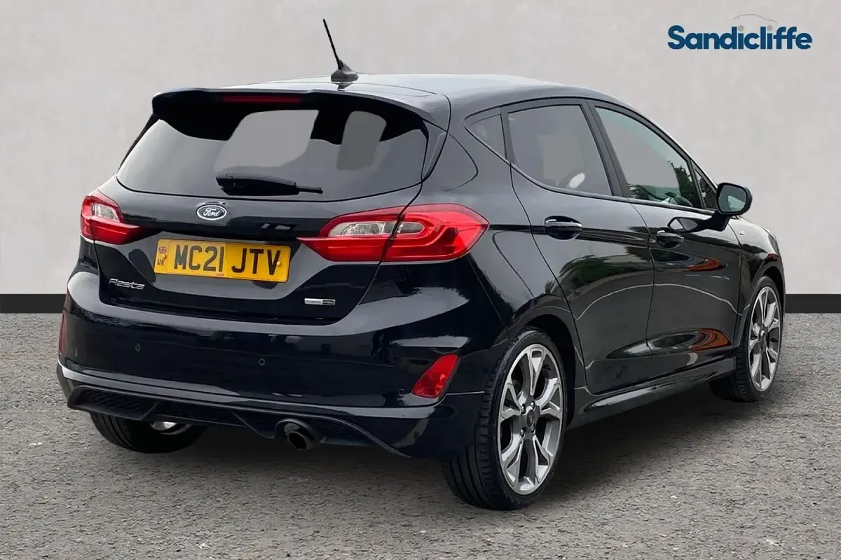 Used Ford Fiesta ST-Line X 155 HP (114 kW) 2021 Black Hatchback