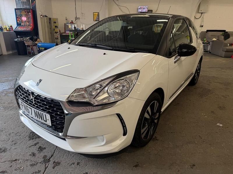 Used DS Automobiles DS3 Chic 2017 White Hatchback