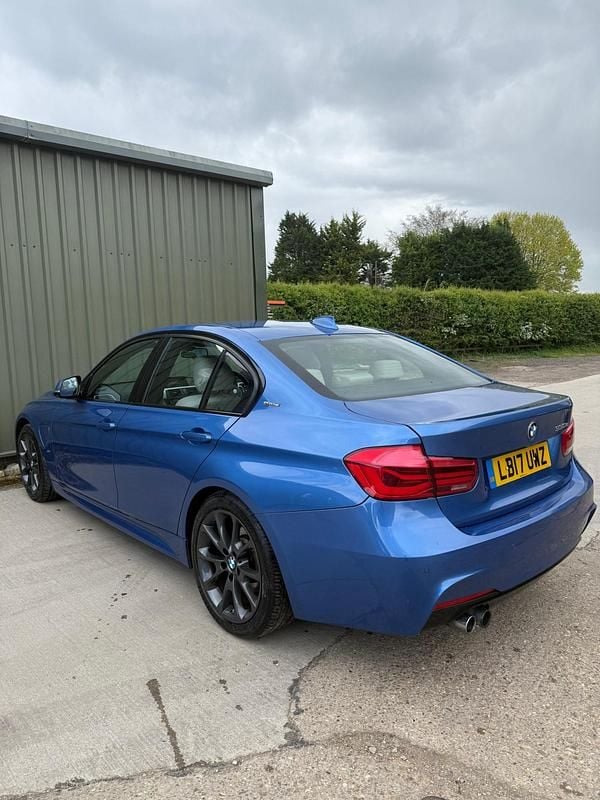 Used BMW 330e M Sport 2017 Blue Sedan