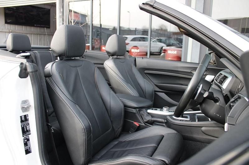Used BMW 220 M Sport 2019 White Cabriolet