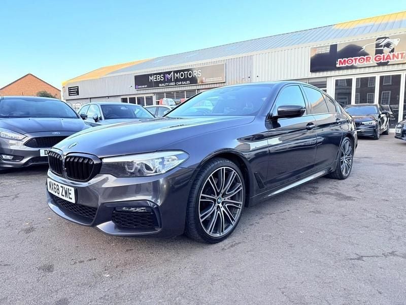 Grey Used 2018 BMW 530 M Sport Sedan | £18,875 (Fair price) - Image 1/4