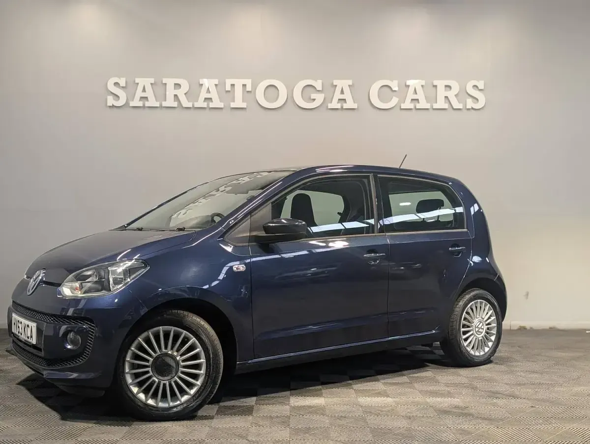Used VW up! high up! 73 HP (53 kW) 2013 Blue Hatchback