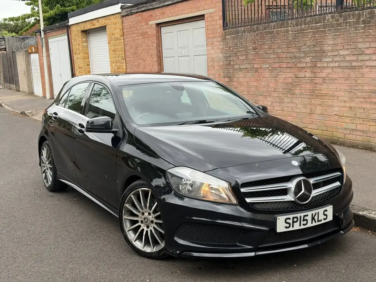 Used Mercedes A220 AMG 170 HP (125 kW) 2015 Black Hatchback