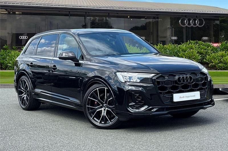 Black Used 2024 Audi SQ7 Comfort SUV | £70,950 (Good price) - Image 1/4