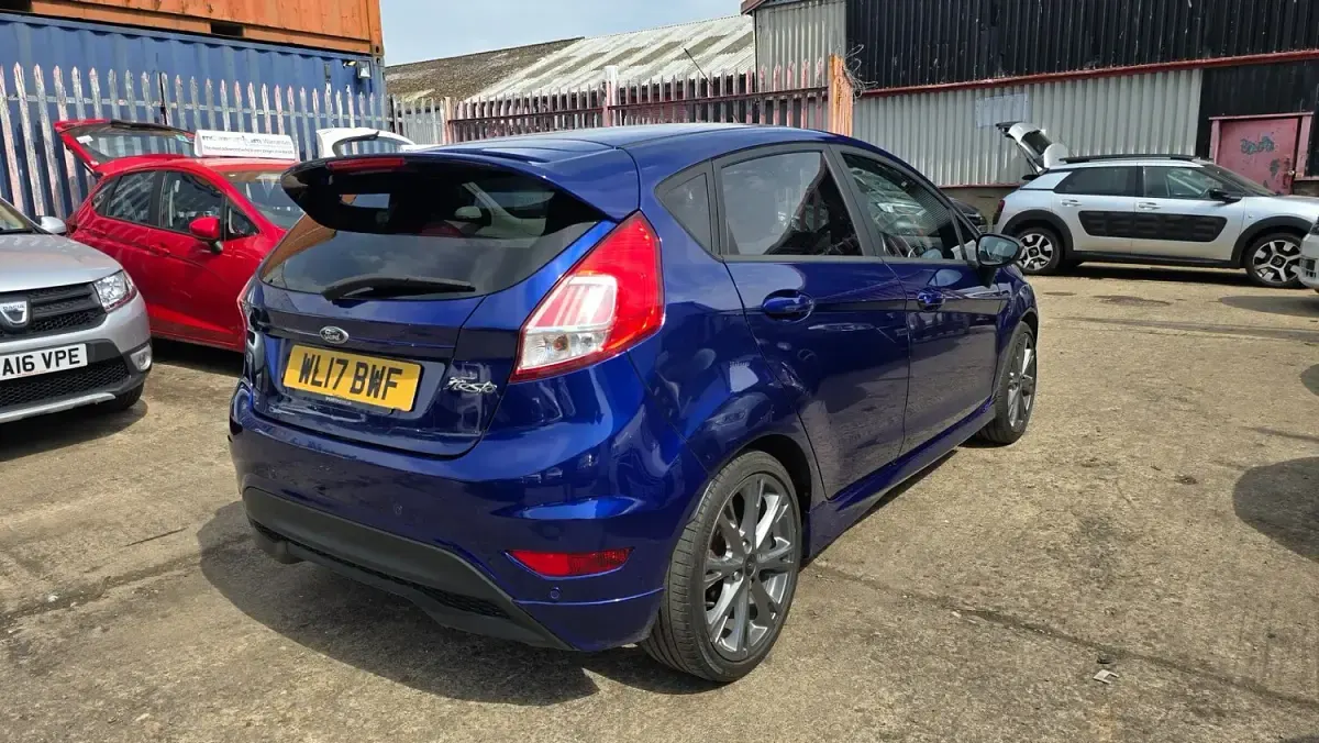 Used Ford Fiesta ST-Line 2017 Blue Hatchback