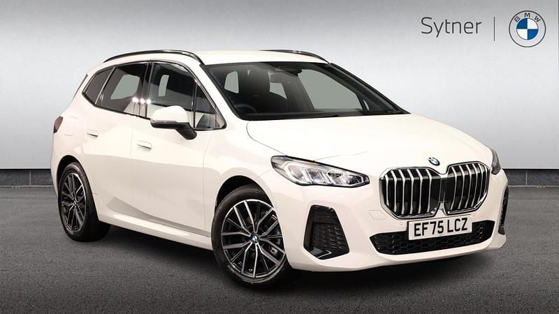 Used BMW 220 Active Tourer M Sport 168 HP (123 kW) 2025 White MPV