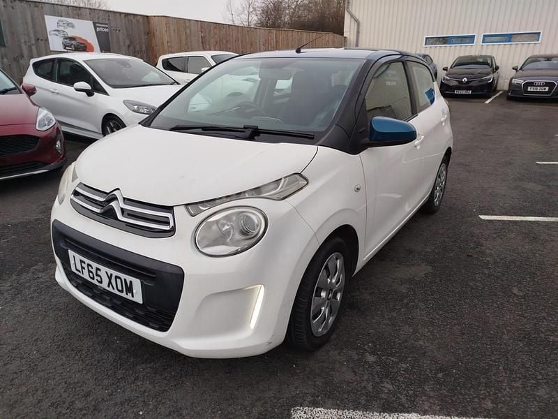 Begagnad Citroën C1 Feel 68 HK (50 kW) 2015 Vit Halvkombi