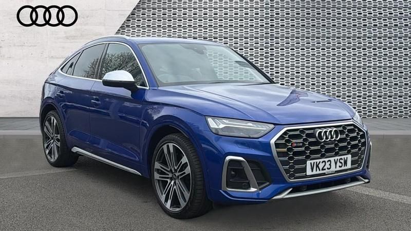 Used Audi SQ5 Comfort 341 HP (250 kW) 2023 Ultra blue metallic SUV