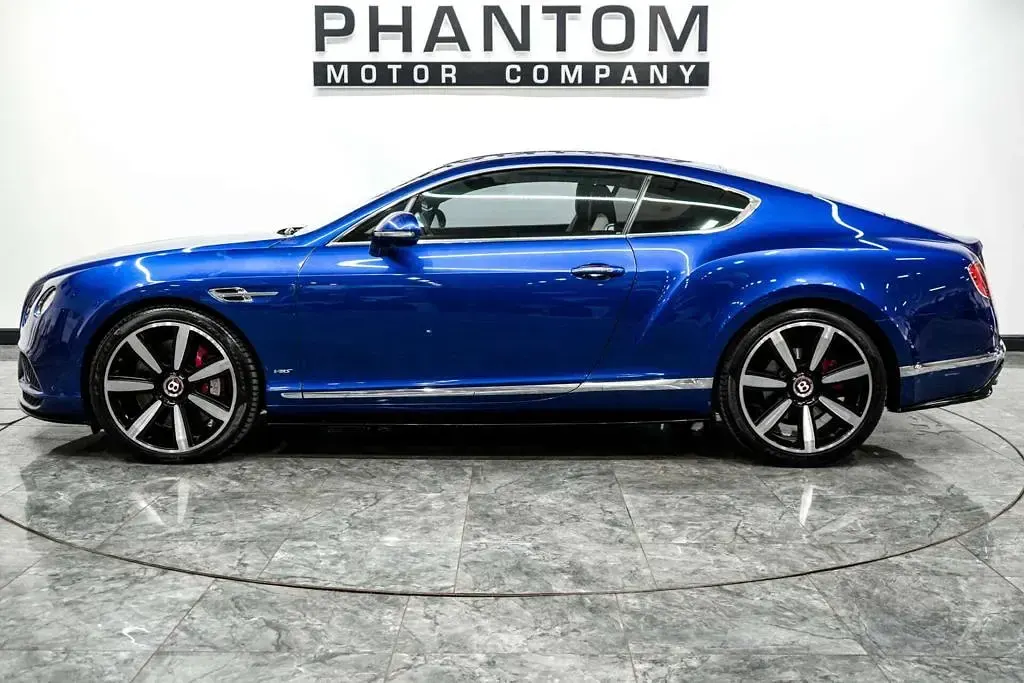 Used Bentley Continental Mulliner 528 HP (388 kW) 2015 Blue Coupe