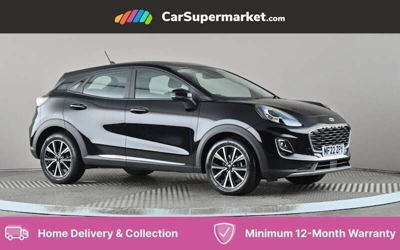 Black Used 2022 Ford Puma Titanium Hatchback | £16,597 (Good price) - Image 1/4