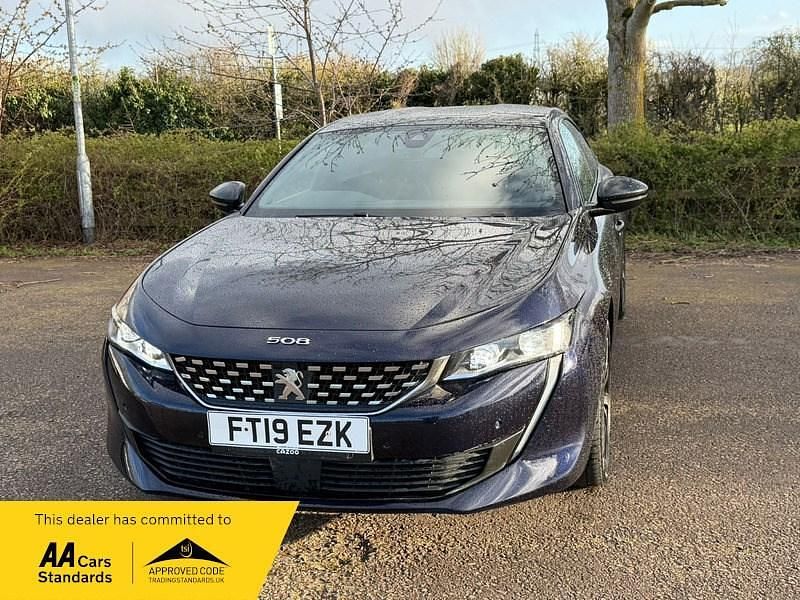 Used Peugeot 508 GT-line 130 HP (95 kW) 2019 Blue Hatchback